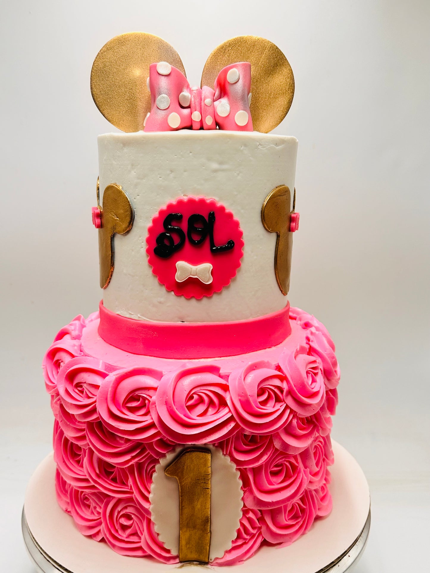 6/8 inch tiered cake